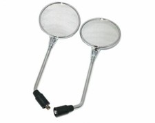 Fits Royal Enfield Classic LH & RH Side Rear View Mirror Set Chrome Finish AEs