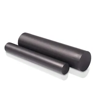 HDPE Rod Polyethylene Plastic Bar You Pick The Length & Diameter Black Color