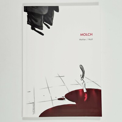  2008 Luftschacht Wien MOLCH dt. Mahler/Wolf/Comic Noir/Crime/Detektiv/Mord