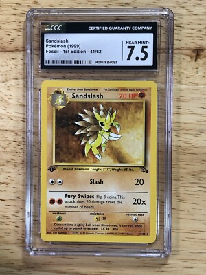 Sandslash 41/62 Fossil Regular for sale online | eBay