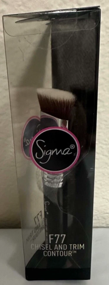 Sigma Beauty F77 Brush Make Up Brush Chisel And Trim Contouring Brush 53-HU111 - Image 2 of 3