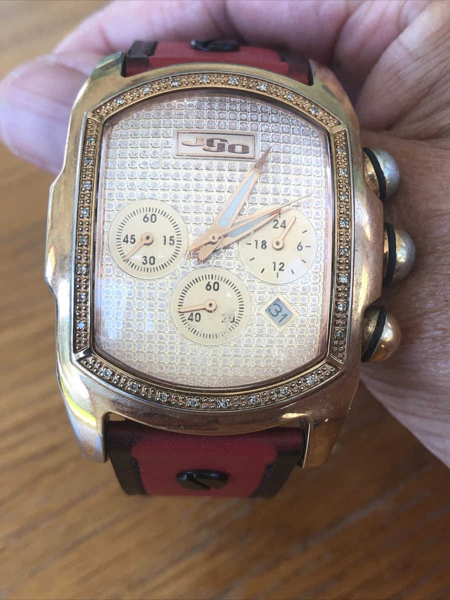 JoJo Rodeo Diamond Platinum Watch