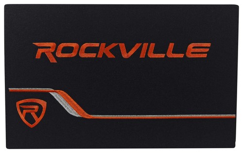 Rockville RWS10CA Slim 1000 Watt 10" Amplified Powered Car Subwoofer Enclosure - Picture 4 of 6