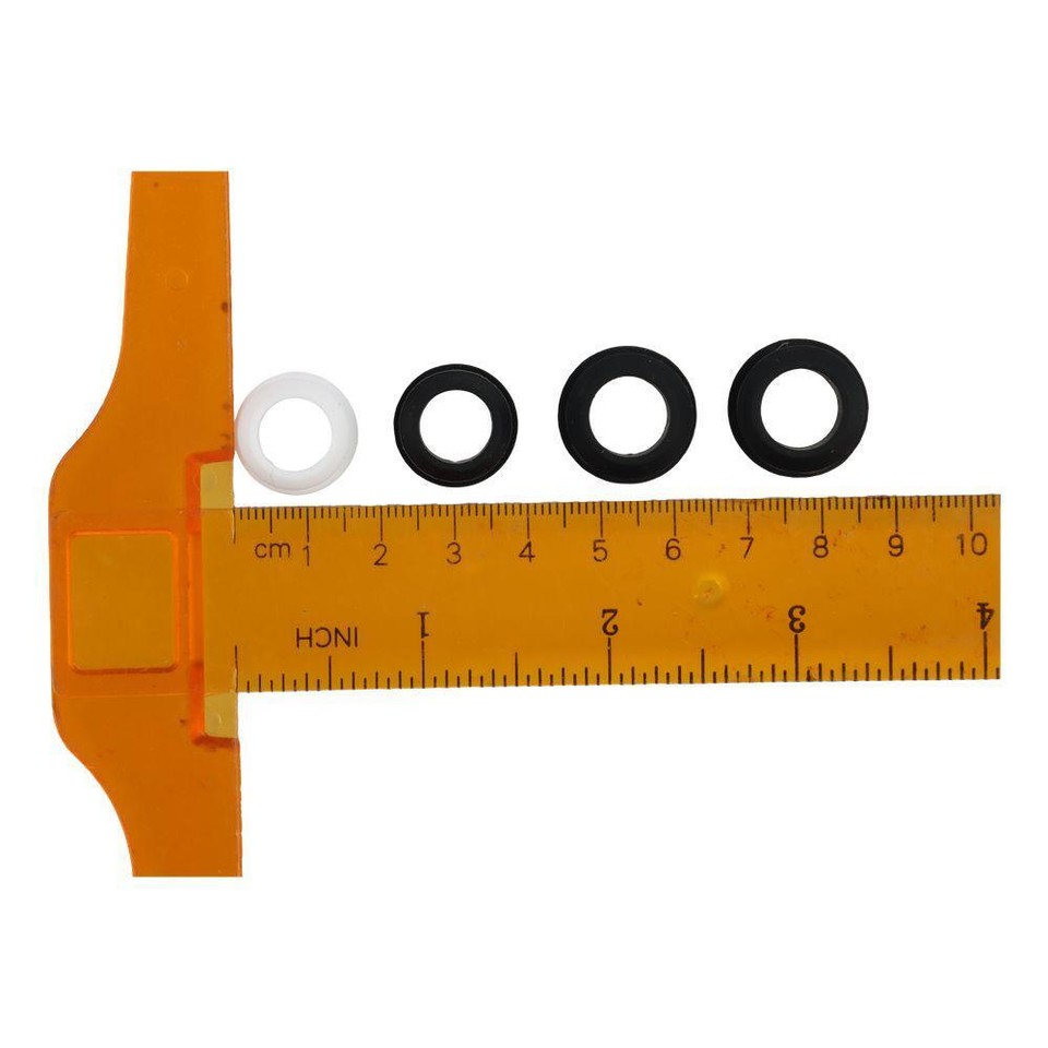 4Pcs Silicone Rubber Rubber Plug Hole Grommet Electrical Box Cable Pipe