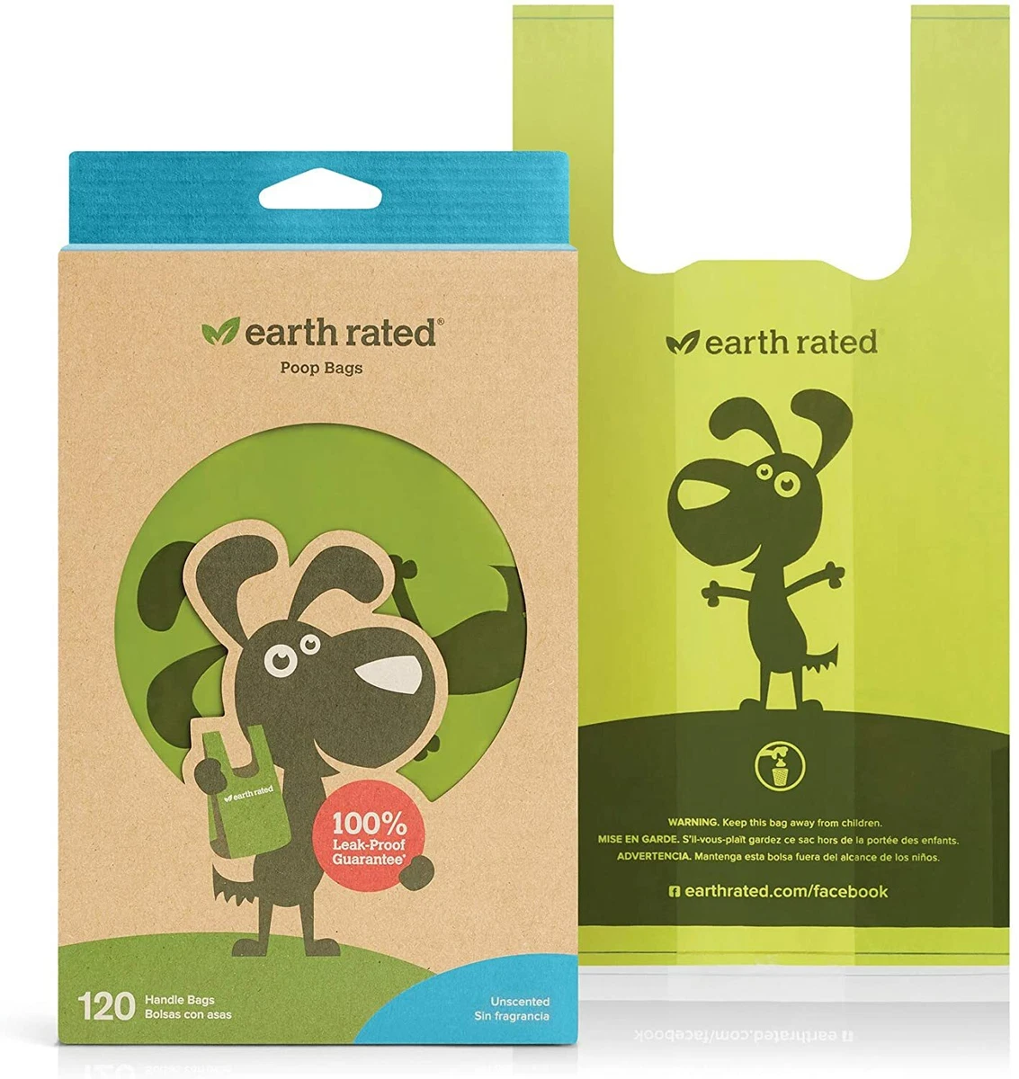 Earth rated poop bags dog hotsell waste bags