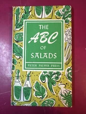 Peter Pauper Press The ABC of Salads 1958 HC