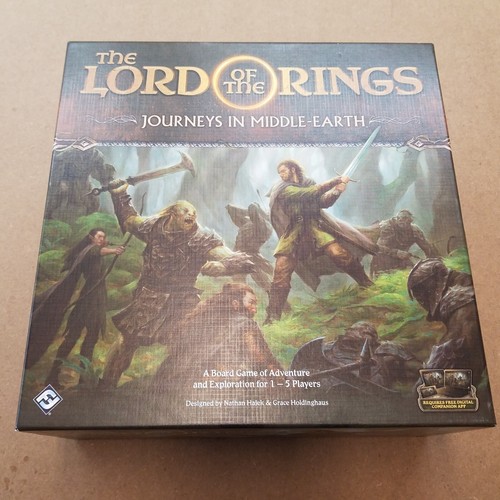 Lord of the Rings: Journeys in Middle Earth + Villains of Eriador Expansion | eBay