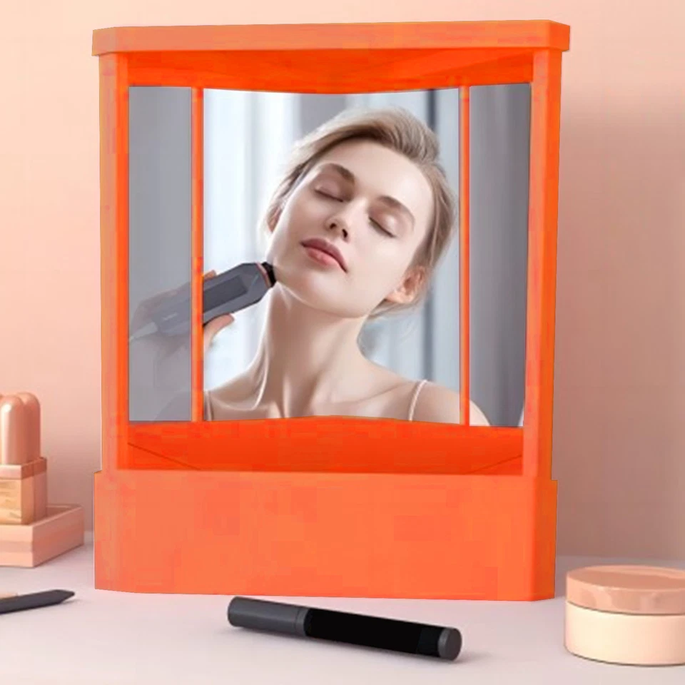 Espejo real espejo verdadero no reversible para imagen real no inversa no inversa Foto 2 de 4