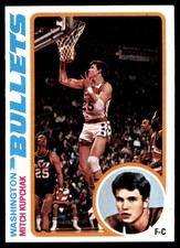 1978-79 Topps #48 Mitch Kupchak Washington Bullets Card