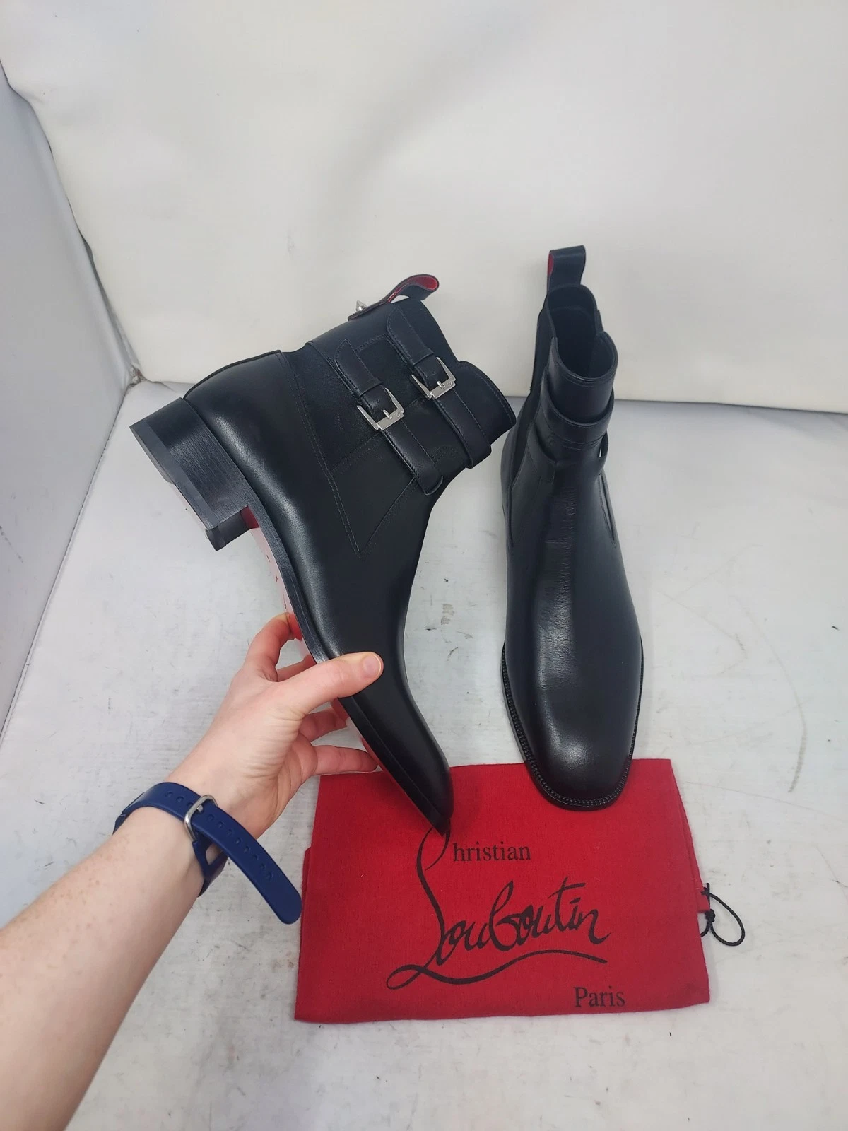 Christian Louboutin — Christian Louboutin EU 43 US 10 MENS New Sahni Horse Chelsea Boot