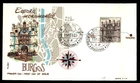 Mayfairstamps Spain FDC 1965 Ornate Gate Burgos First Day Cover aaz_27115