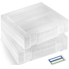 2-Pack Art and Craft Organizers and Storage Case - 12.4 x 10.8 x 3.1 Inch