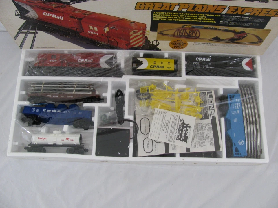 1978 Lionel O Gauge Great Plains Express Diesel Freight Set #6-1866 New! - Image 2 of 4