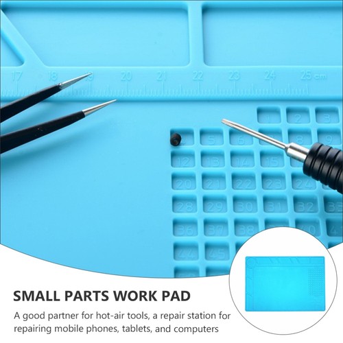 Silicone Repair Table Mat Small Parts Work Pad Heat Insulation Working - 第 11/12 張圖片