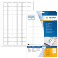 Herma Etiketten 10107 Weiß 25,4 X 25,4 Mm, 25 Blatt