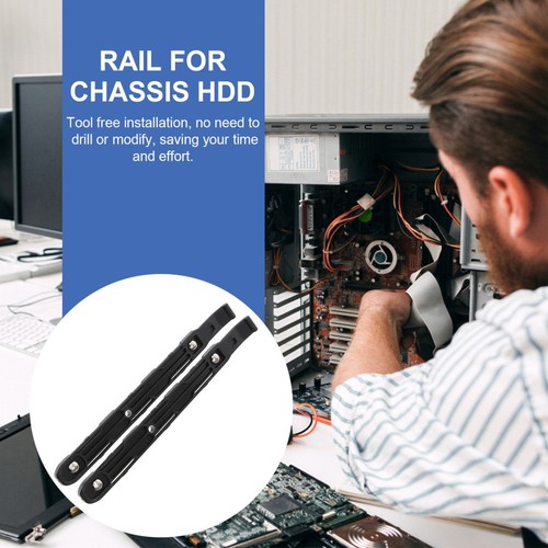 1Pair Replacement Hard Drive Mounting Rails for Stability - Afbeelding 3 van 12