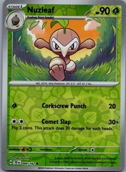 Nuzleaf 004/162 Temporal Forces Reverse Holo