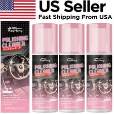 1-3x Polishing Cleaner Cars Interior Car Interior Detailer  Cleaner 100ml  
