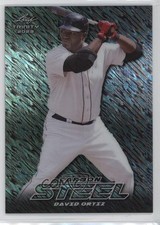 2023 Leaf Trinity Mega Box Steel Carbon Silver Shimmer /10 David Ortiz HOF 0bg8