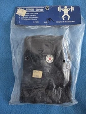 Men's Fingerless Leather Gloves Padded Palms, Motorcycle Riding, Bodybuilding.