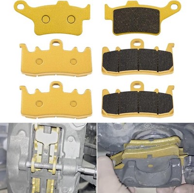 Front + Rear Brake Pads Ceramic for 2008-2012 Can Am Spyder RS GS SE5 SM5 RT