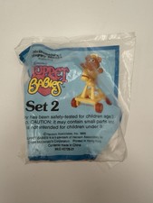 1986 McDonald  s, Jim Henson, MUPPET BABIES Set 2, Fozzie Bear, FACTORY SEALED