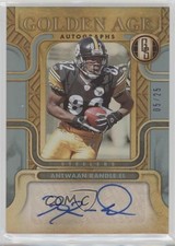 2022 Panini Gold Standard Golden Age Platinum 5/25 Antwaan Randle El Auto 15bk