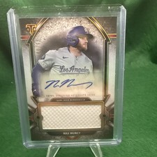 2024 Max Muncy ToppsTriple THreads Autograph #AJR-MUN /99