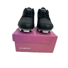 Women's Rip It  Ringor black Cleats Diamond Softball Shoes Sneakers Size 8.5  Nw