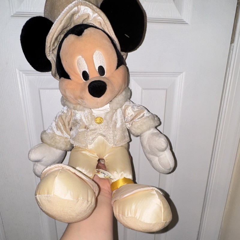 Disney Mickey Mouse Plush Stuffed Toy in White Outfit - Disney Franchise