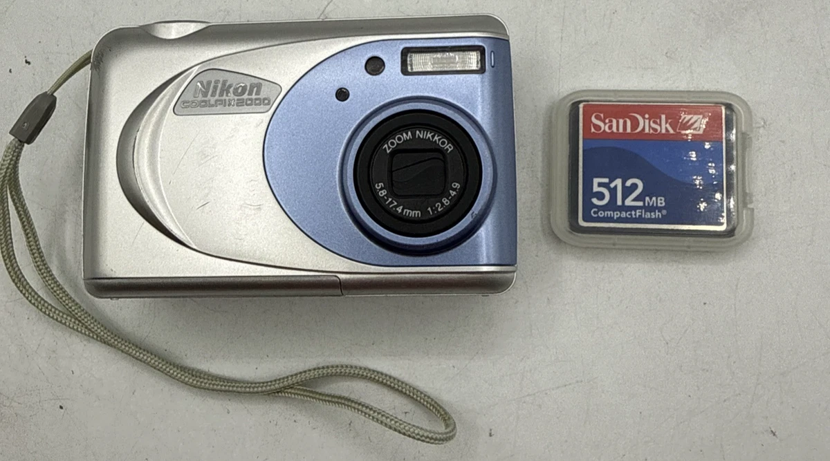 Nikon Coolpix 2000 Digital Cameras for Sale | Shop New & Used