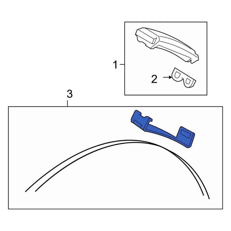 For Ford F-150 07-08 Tire Pressure Monitoring System (TPMS) Sensor Mounting Band - Image 2 of 4