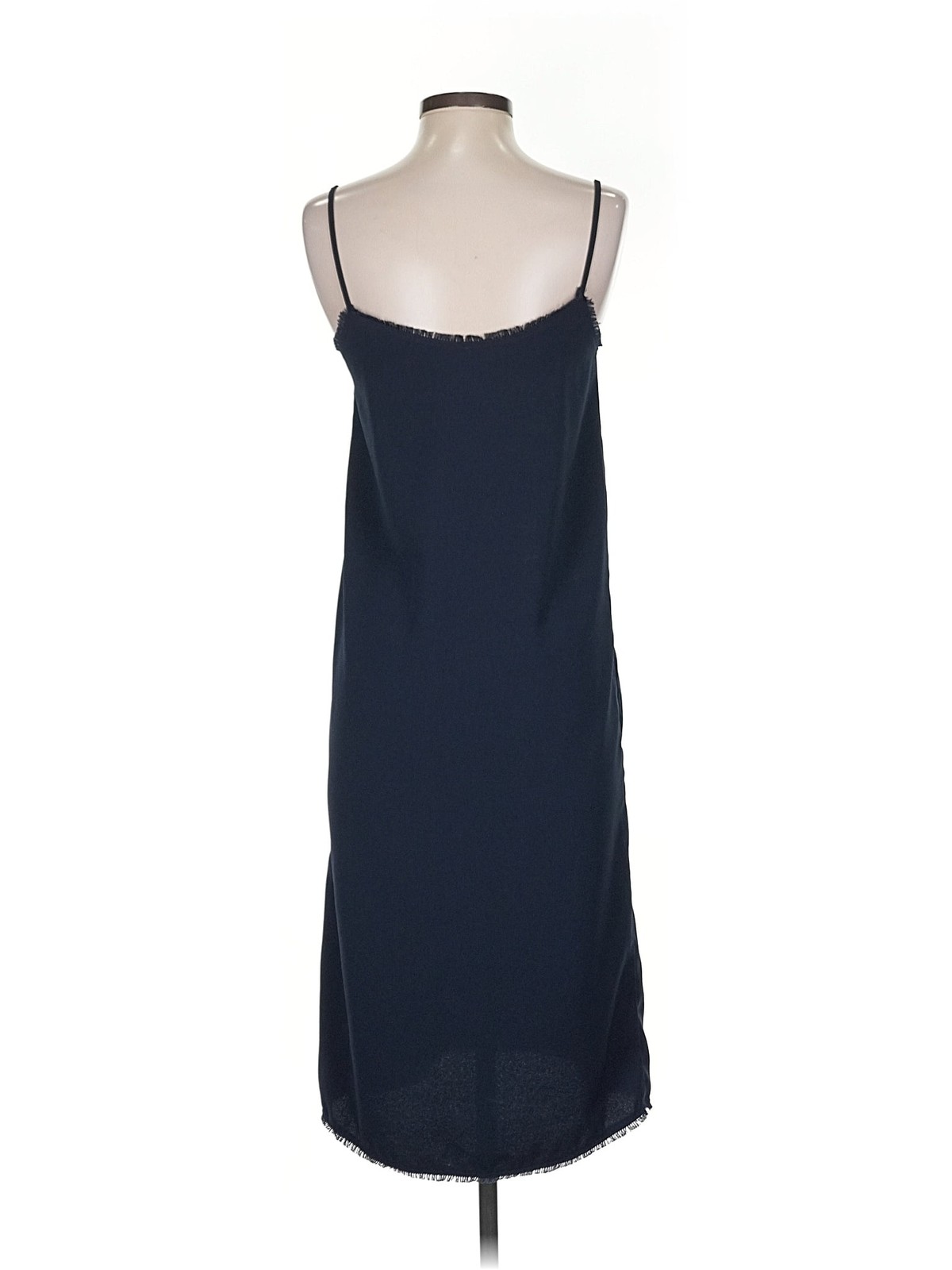 Mango Women Blue Casual Dress 2 thumbnail 2