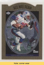 1996 Upper Deck Silver Collection All NFL Team Curtis Martin #AN12 HOF READ 0l2