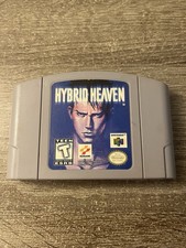 Hybrid Heaven (Nintendo 64, 1999) N64 Authentic Cartridge Only Tested & Working
