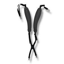 Titleist Linkmaster Double Strap Walking Strap Gray   MINT CONDITION