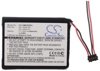 Ersatzakku CS-GME500SL Garmin 361-00043-00 Edge 200 3,7 Volt 600Mah Li-Ion