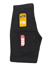 Carhartt BN2821-M Straight Fit Firm Duck Utility Work Pants 34x34Black