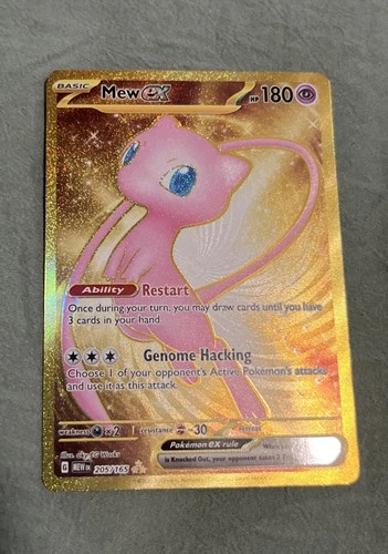 Pokémon TCG Mew EX 205/165 Scarlet & Violet 151 Holo Hyper Rare