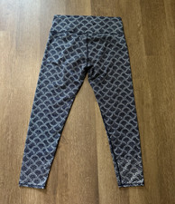 Aerie Chill. Play. Move. High-Rise Geometric Ankle Leggings XL Yoga Stretch
