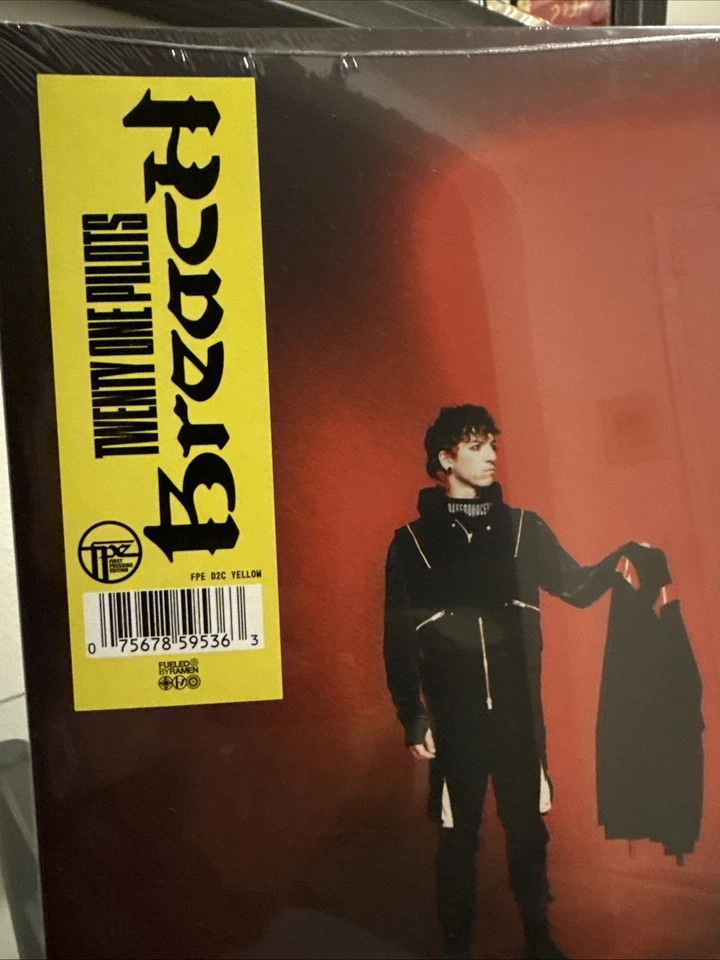 Twenty One Pilots - Breach - FPE First Pressing Edition Yellow Vinyl Numbered LP - Image 2 of 4