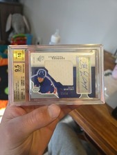 2003 SPX Signature Threads Game Used Wayne Gretzky Auto #/50 BGS 9.5 AUTO 10 