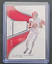 Bryce Young 2023 Immaculate Collegiate Immaculate Gloves 64/64 Rookie RC Alabama