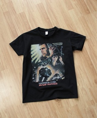 Vintage Blade Runner Harrison Ford Promo Movie T Shirt Size S