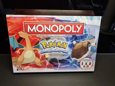 Monopoly Pokemon  Schnapp Sie Dir alle. Kanto Edition. Deutsche Ausgabe. NEU RAR - Bild 1 von 2