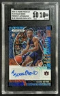 ISAAC OKORO SGC 10 2020-21 PANINI PRIZM DP PROSPECT AUTO BLUE SHIMMER RC 10/13