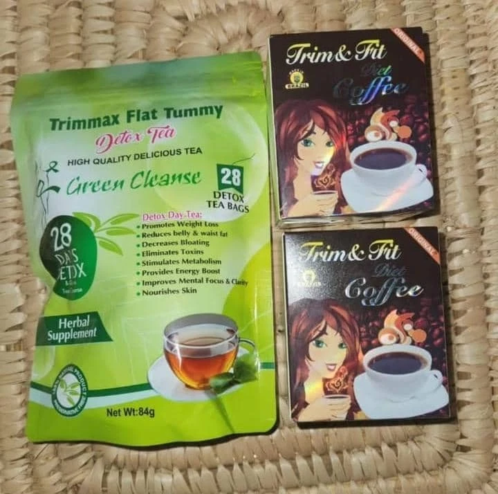 Trimmax tummy and Trim & Fit coffee (1each), diet slimming coffee - Image 3 of 4
