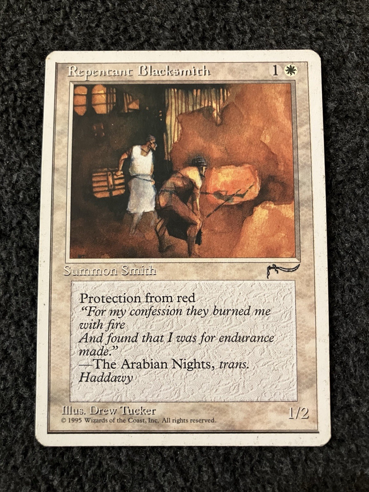 Magic The Gathering MTG - Repentant Blacksmith - Arabian Nights