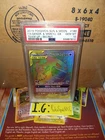 Pokemon 2019 Team Up Gengar & Mimikyu Gx PSA 10 Gem Mint #186 Secret Rare