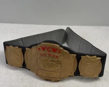 WCW Tag TeamWorld Wrestling Championship Belt 1999 Time Warner *Working Sound!!
